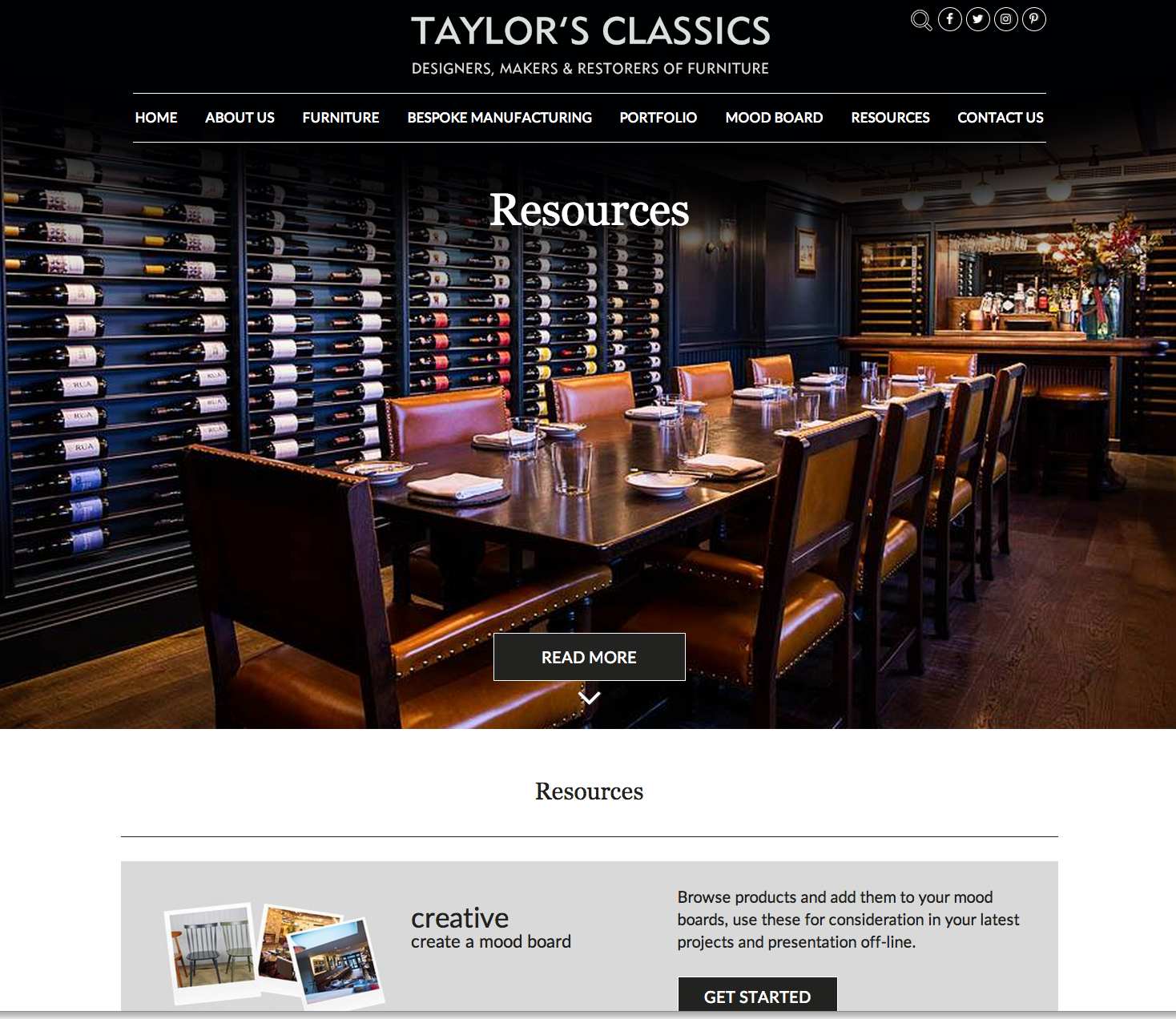 Furniture classics official website deals